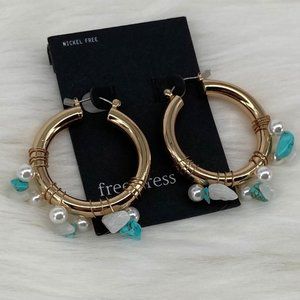 FREE PRESS - OS - NWT Boho Chunky Hoops